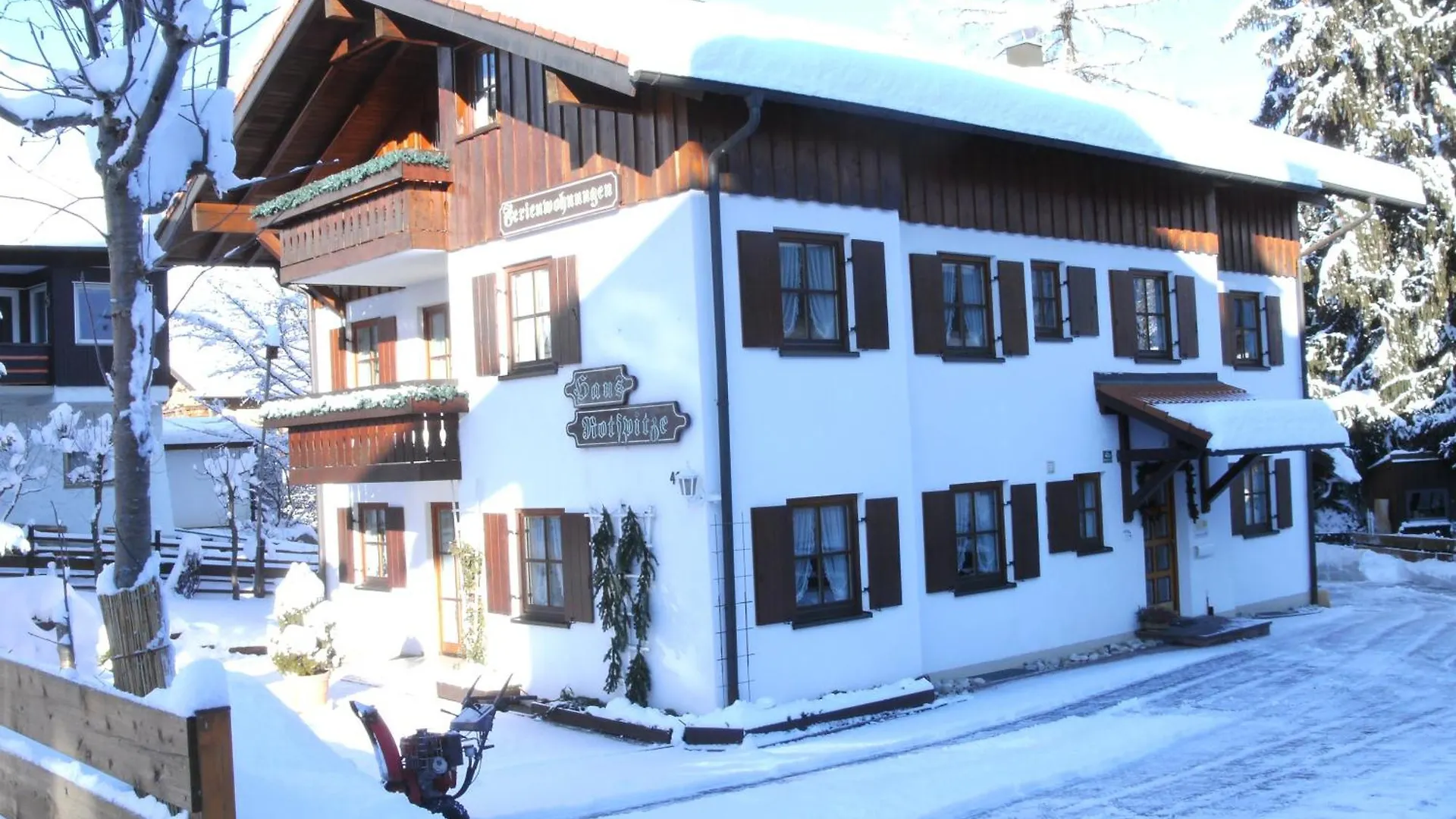 Апартаменты Haus Rotspitze Оберстдорф Германия